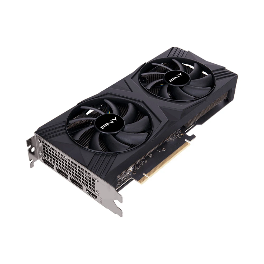 Card màn hình PNY GeForce RTX 4070 SUPER VERTO Overclocked Dual Fan 12GB GDDR6X (VCG4070S12DFXPB1-O)