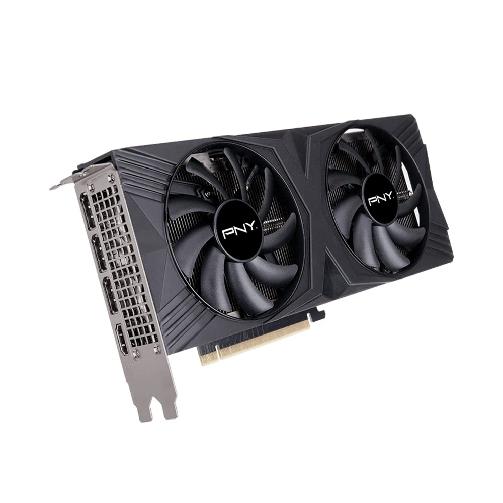 Card màn hình PNY GeForce RTX 4070 SUPER VERTO Overclocked Dual Fan 12GB GDDR6X (VCG4070S12DFXPB1-O)