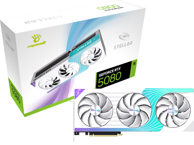  Card màn hình Manli Stellar GeForce RTX 5080 OC 16GB GDDR7 