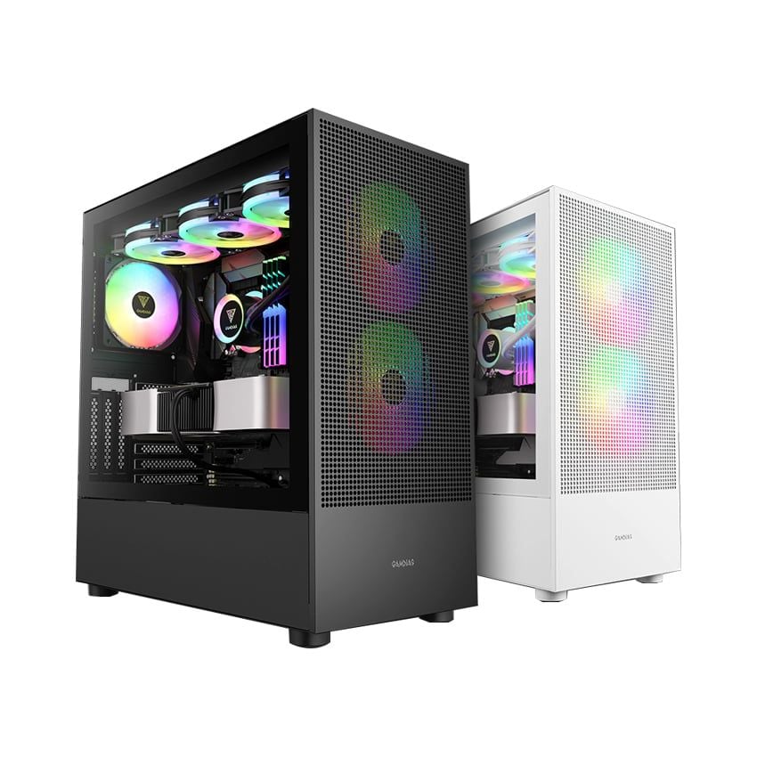 Case TALOS E3 MESH ELITE | Black - White ARGB