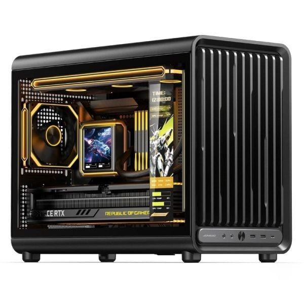 VỎ CASE PC JONSBO D33 BLACK - WHITE