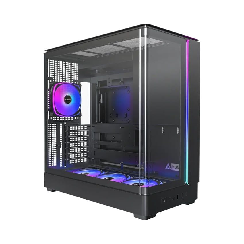 Vỏ Case Montech King 45 Pro Black - White