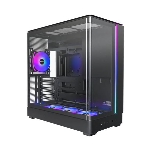  Vỏ Case Montech King 45 Pro Black - White 