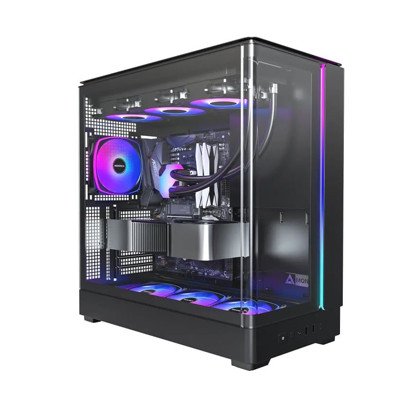 Vỏ Case Montech King 45 Pro Black - White