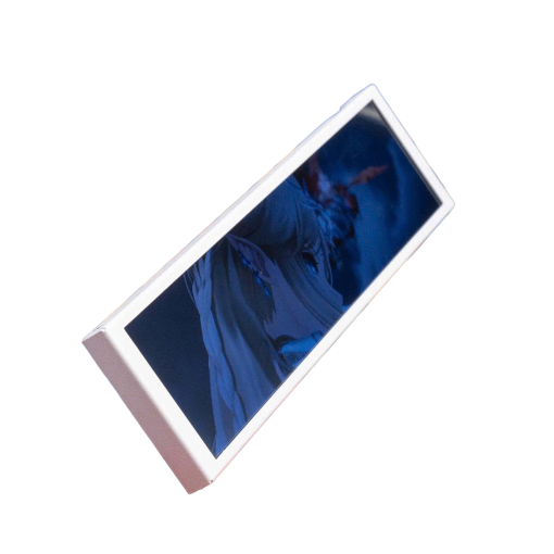 Màn hình trang trí Case Leopard HD 9.16inch Đen - Trắng