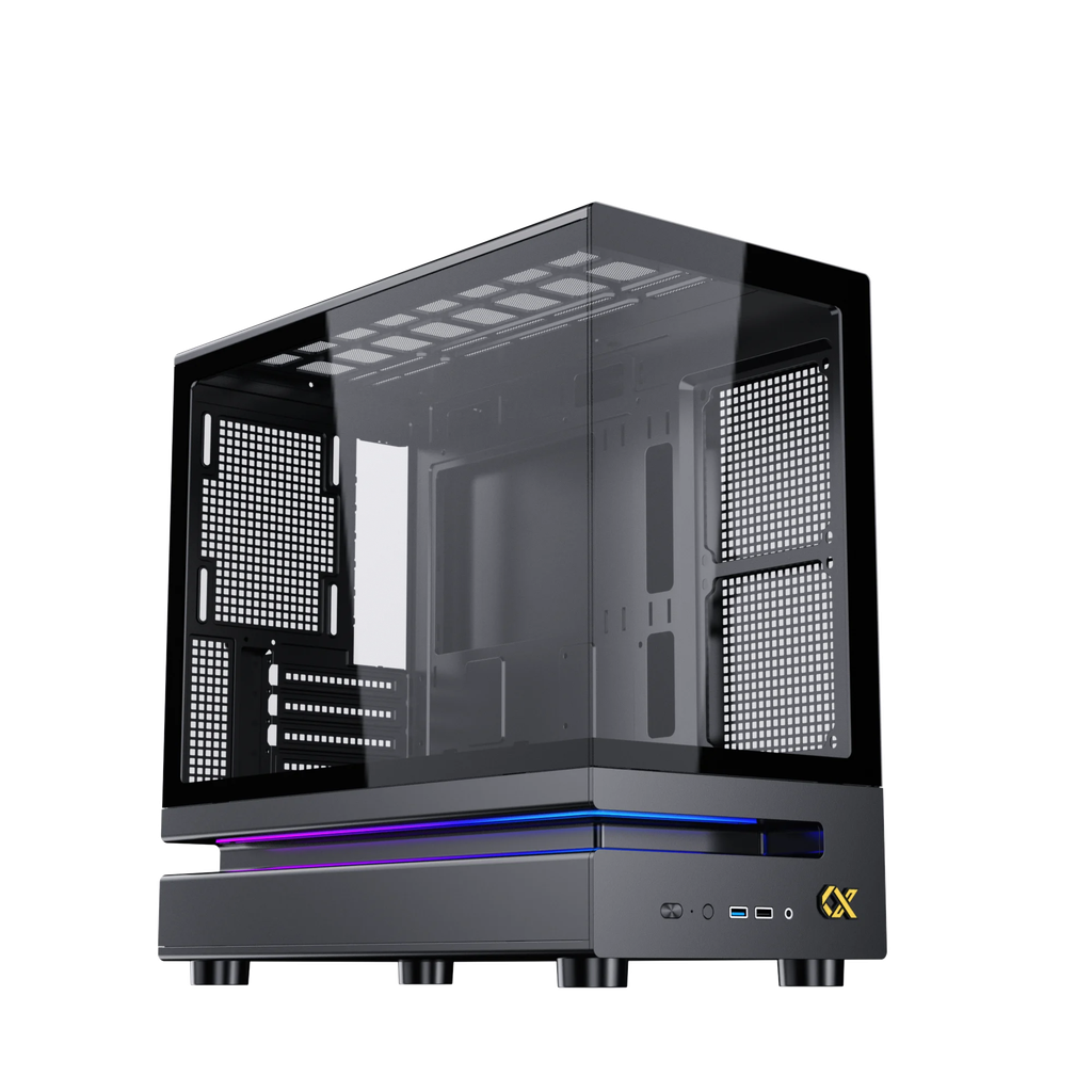 CASE XIGMATEK WIND M Black - White ( Có Fan, Không Fan )