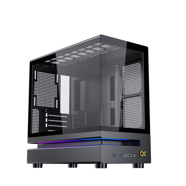  CASE XIGMATEK WIND M Black - White ( Có Fan, Không Fan ) 