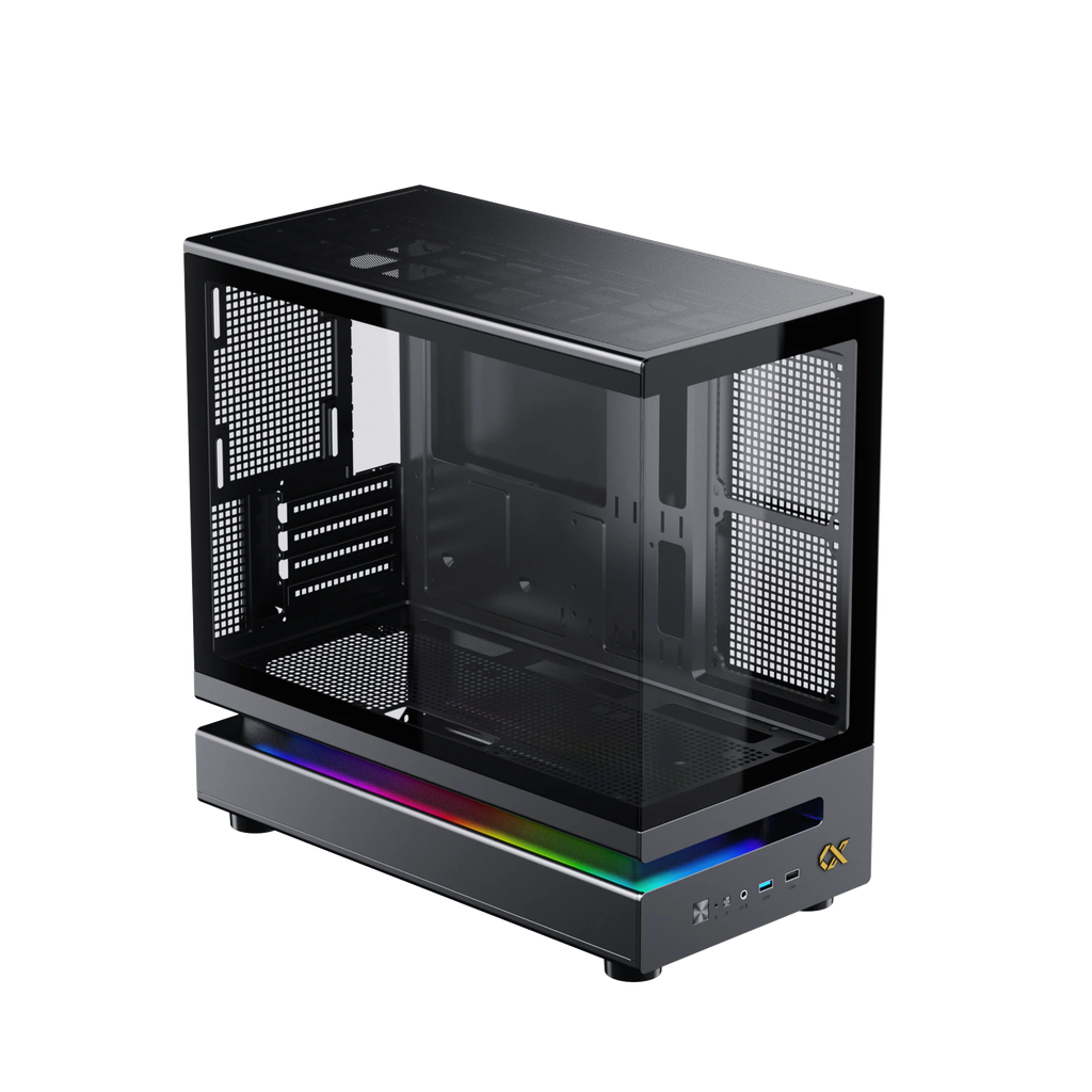 CASE XIGMATEK WIND M Black - White ( Có Fan, Không Fan )