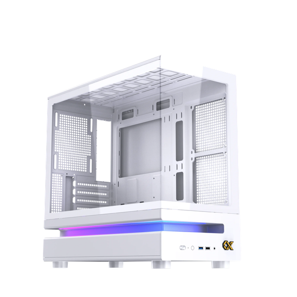  CASE XIGMATEK WIND M Black - White ( Có Fan, Không Fan ) 