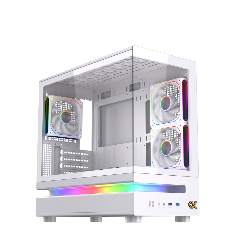 CASE XIGMATEK WIND M Black - White ( Có Fan, Không Fan )