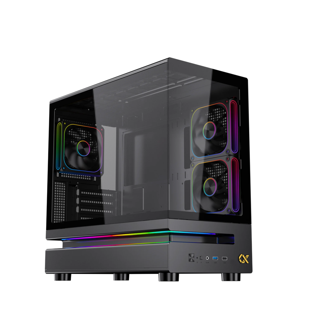 CASE XIGMATEK WIND M Black - White ( Có Fan, Không Fan )