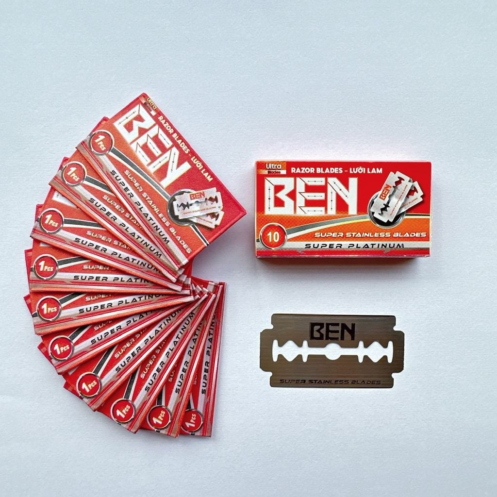 100 lưỡi lam BEN - Hàng tiêu chuẩn