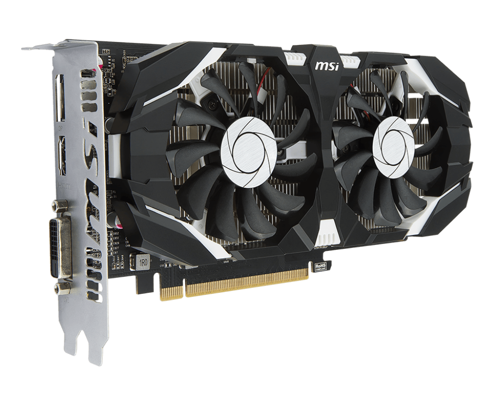 VGA MSI GeForce GTX 1050 Ti 4GT OCV1
