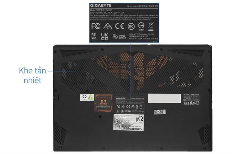 Laptop Gaming Gigabyte G5 MF5-9RC55 | i5 13500H | RTX 4050 6GB | RAM 8GB | SSD 512GB | 15.6 inch FHD 144Hz