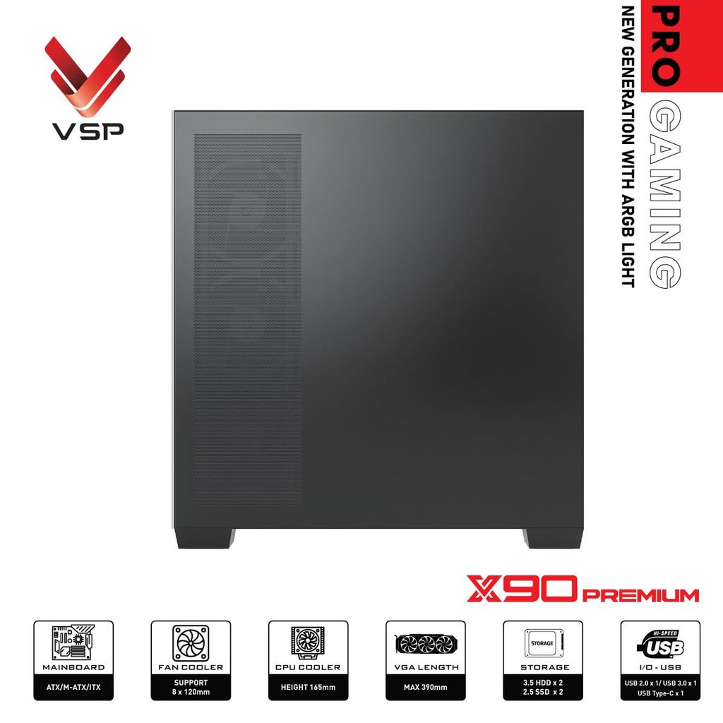 Case Gaming VSP X90 Premium