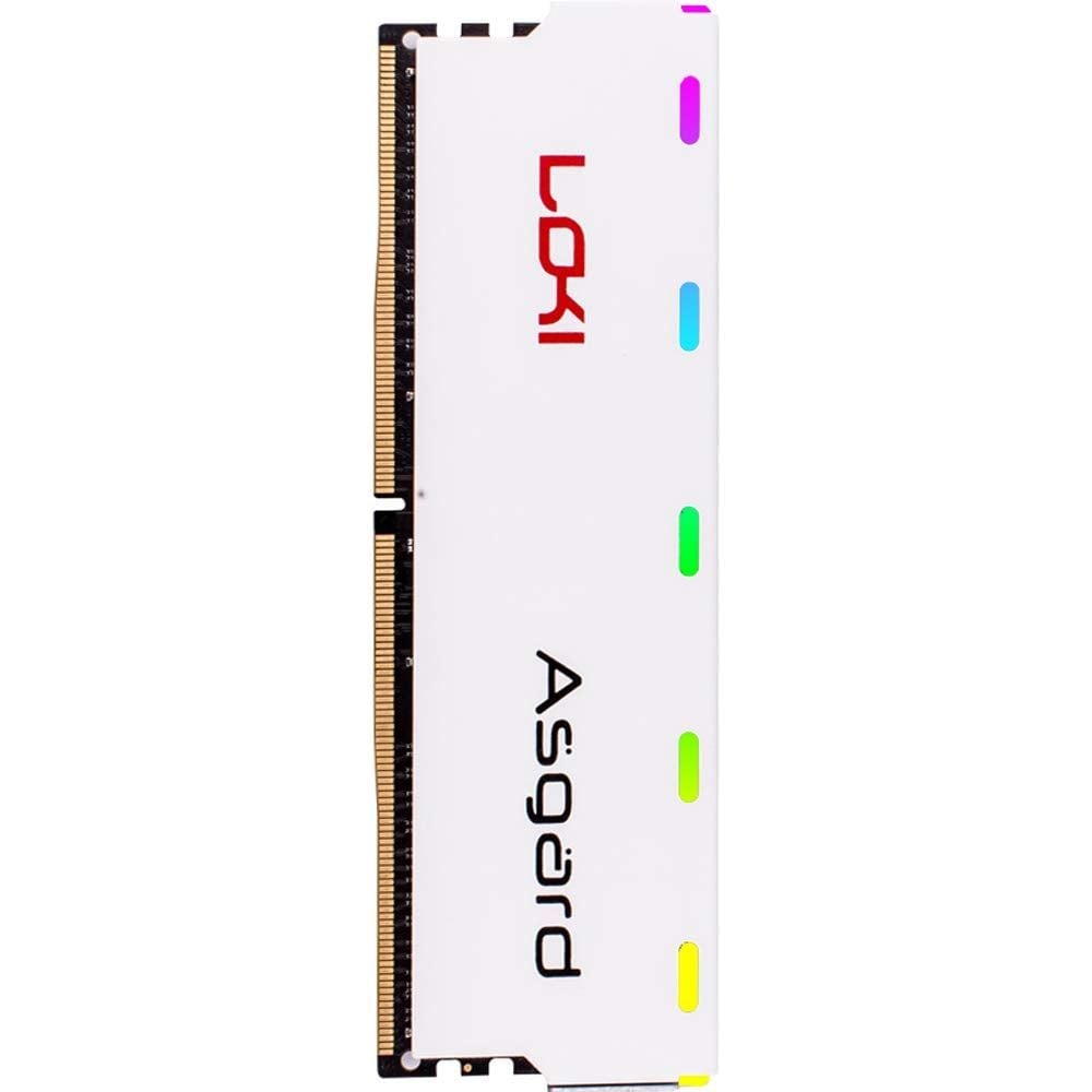 Ram PC Asgard Loki 8GB buss 2666MHz RGB White