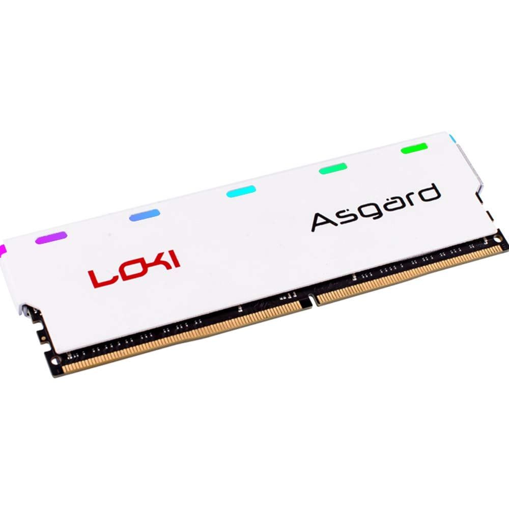 Ram PC Asgard Loki 8GB buss 2666MHz RGB White