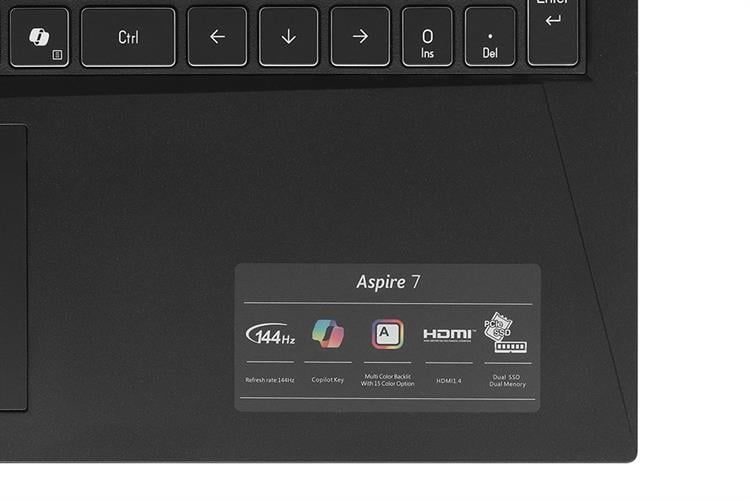 Laptop Gaming ACER Aspire 7 A715-59G-73LB | i7 12650H | RTX 3050 6GB | RAM 16GB | SSD 512GB | 15.6 inch FHD 144Hz