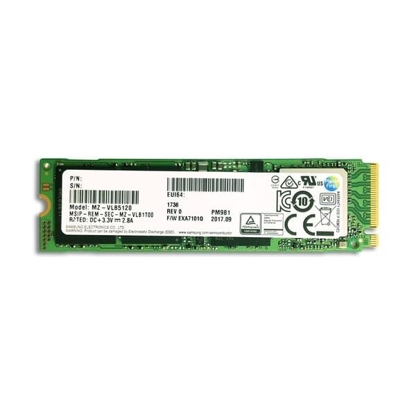 SSD Samsung NVMe PM981a 256GB M.2 PCIe Gen3 x4 MZ-VLB256B