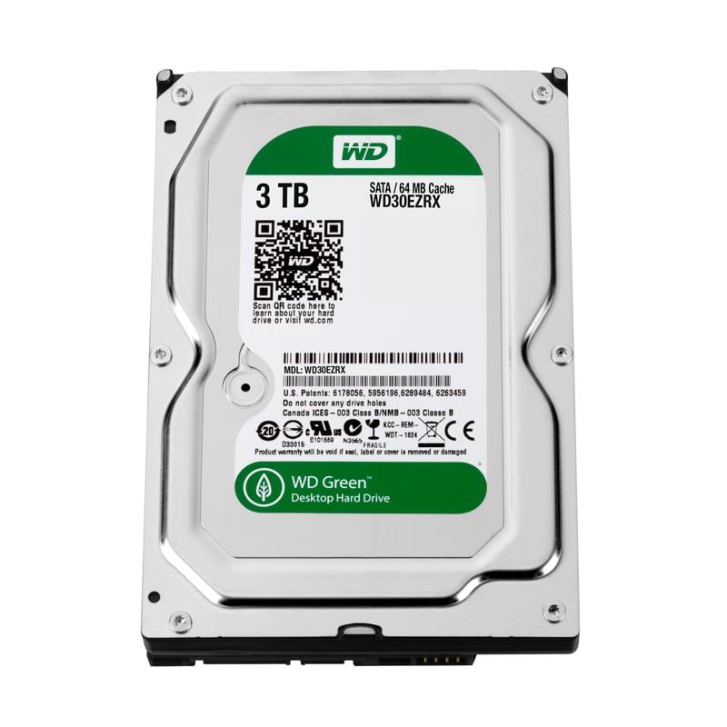 HDD WD Green 3TB WD30EZRX