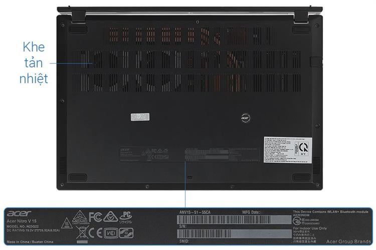 Laptop Gaming Acer Nitro V ANV15-51-55CA | i5 13420H | RTX 4050 6GB | RAM 16GB | SSD 512GB | 15.6 inch FHD