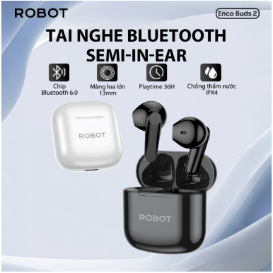 Tai nghe Bluetooth ROBOT EncoBuds 2