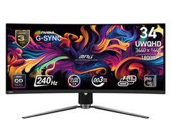 Màn hình cong Gaming MSI MPG 341CQPX QD-OLED | 34 inch | 240Hz | 2k | 0.03ms