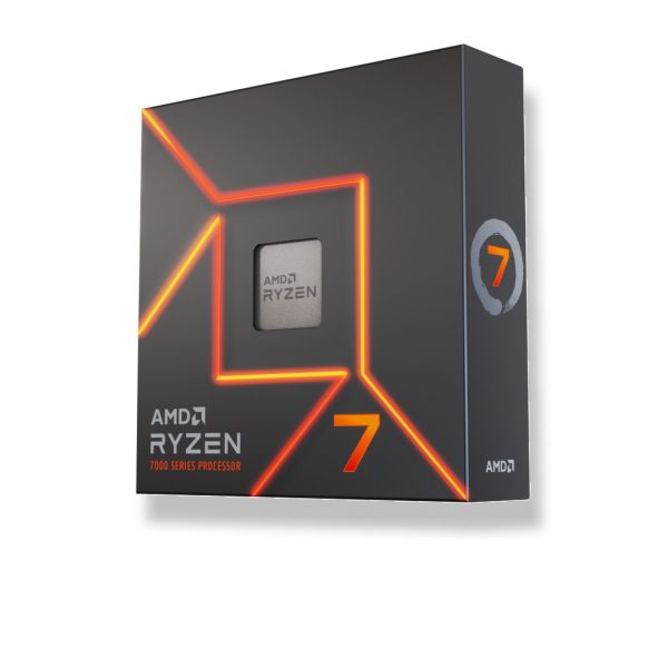 CPU AMD Ryzen 7 7700X | AMD AM5 | 8 Core | 16 Thread | Base 4.5Ghz | Turbo 5.4Ghz | Cache 40 MB