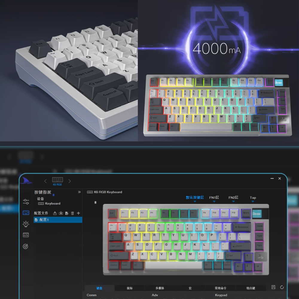 Bàn Phím Cơ Darmoshark K8