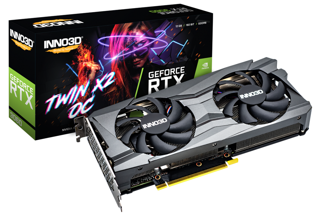VGA INNO3D GEFORCE RTX 3060 TWIN X2 12GB