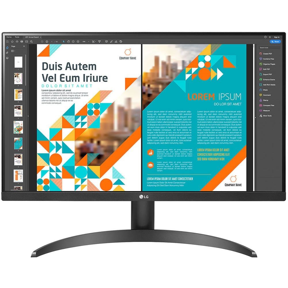 Màn hình Đồ Họa LG QHD | 24QP500-B | 23.8 inch|2K | IPS | 75Hz | 5Ms