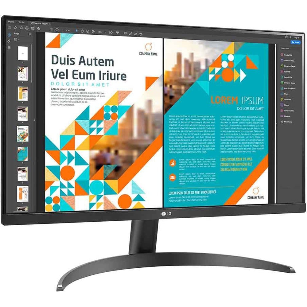 Màn hình Đồ Họa LG QHD | 24QP500-B | 23.8 inch|2K | IPS | 75Hz | 5Ms