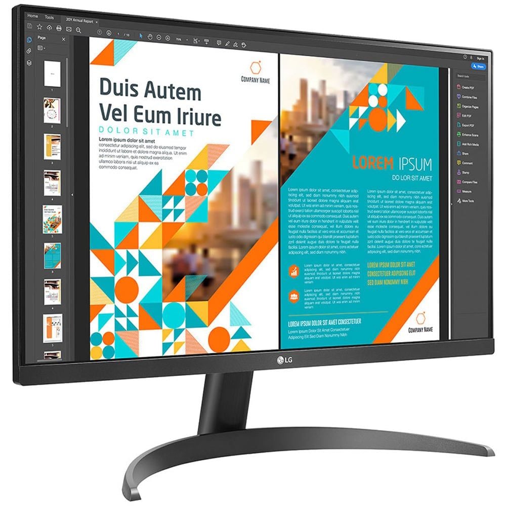 Màn hình Đồ Họa LG QHD | 24QP500-B | 23.8 inch|2K | IPS | 75Hz | 5Ms