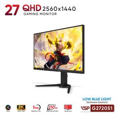 Màn hình Gaming VSP G2720QS1 | 27 inch  | IPS  | 2K QHD | 210Hz | 1ms