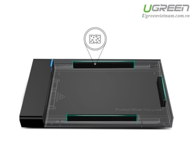 Box HDD Ugreen 2.5 inch USB 3.0 (US221) 30847