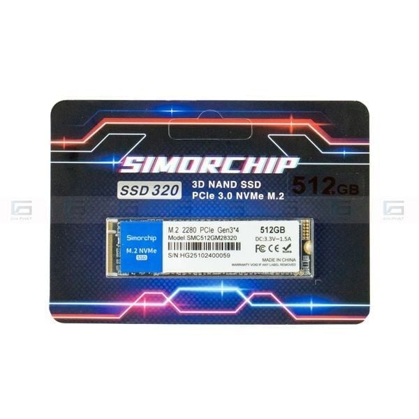 SSD SIMORCHIP SSD320 512GB NVME GEN3X4