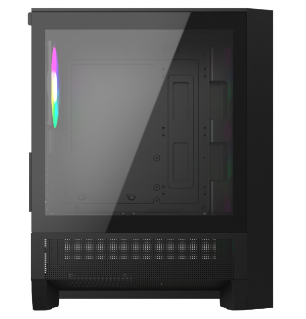 Case Gaming LinkTech Bahamut M 4F M-ATX | Kèm Sẵn 4 Fan Fixed RGB