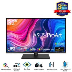 Màn hình đồ họa ASUS ProArt PA328CGV | 32 inch | 2K | IPS | 165Hz | 5ms | LOA | USB C