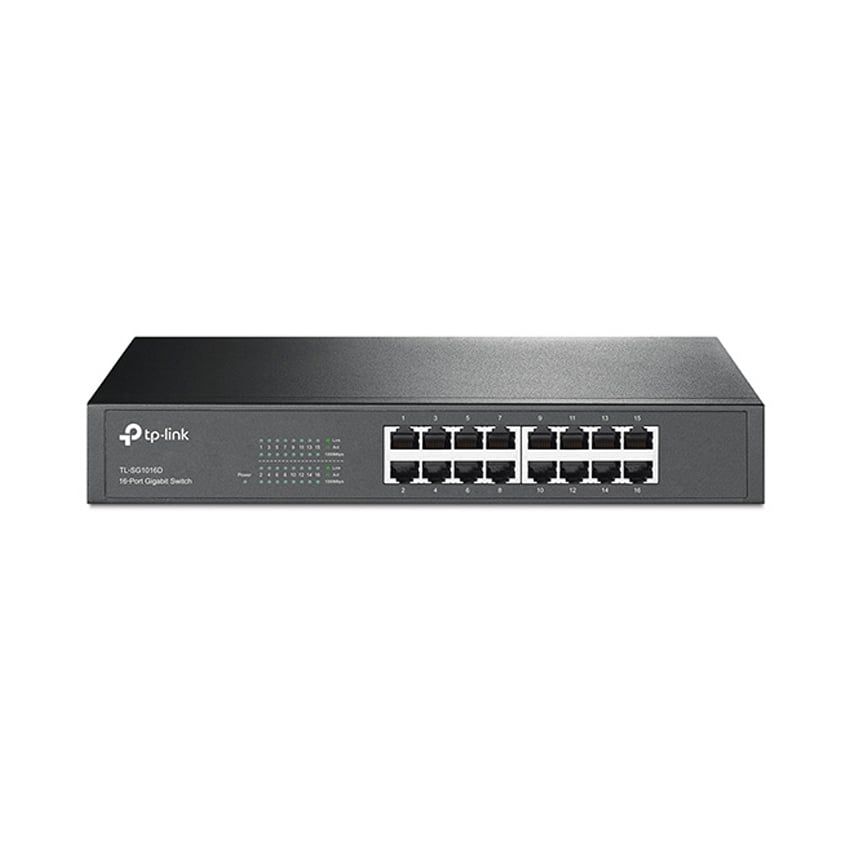 Switch TP-Link TL-SG1016D (16P 10/100/1000Mbps -  Vỏ Kim Loại)