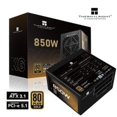 Nguồn Thermalright KG-850 850W | Đen, 80 Plus Gold, PCIe 5.1