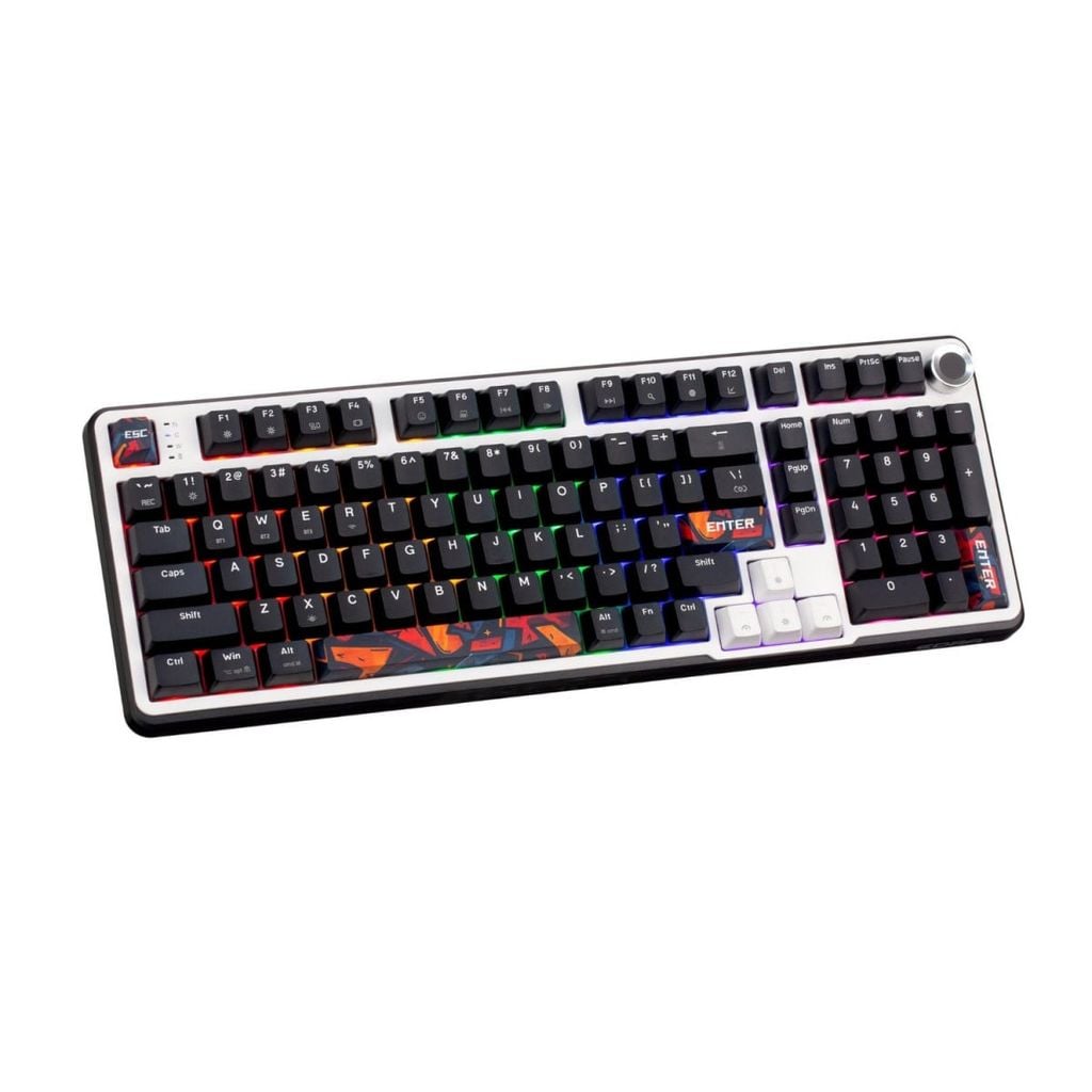 Bàn phím cơ không dây E-DRA EK398S Red Switch | 3 Mode Kết Nối | Chính Hãng