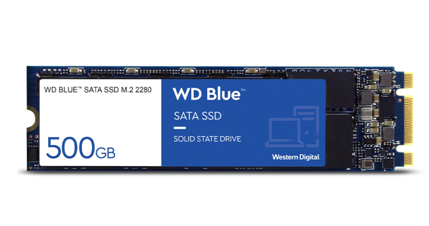 SSD Western Digital Blue 3D-NAND M.2 2280 SATA III 500GB