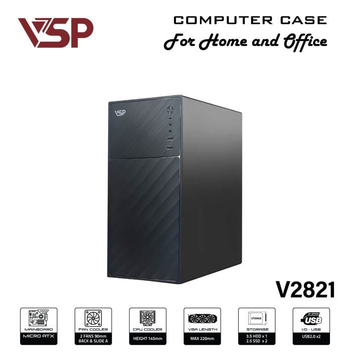 Case văn phòng VSP V2821