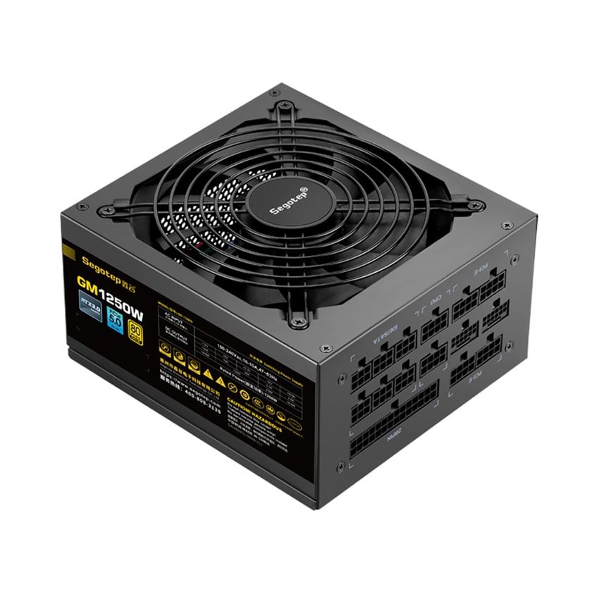 Nguồn SEGOTEP SG-1350G 1250W (GM1250W) Black 80 Plus Gold
