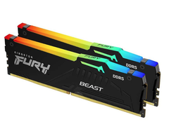 Ram PC Kingston Fury Beast RGB DDR5 64GB 6000MHz (2x32GB)