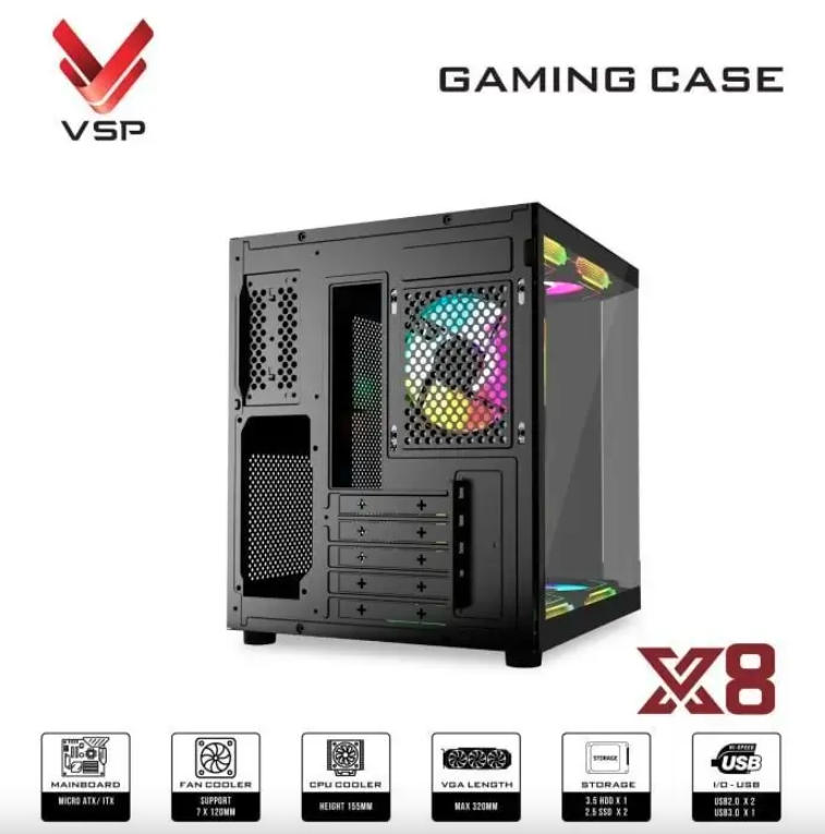 Case Gaming VSP X8