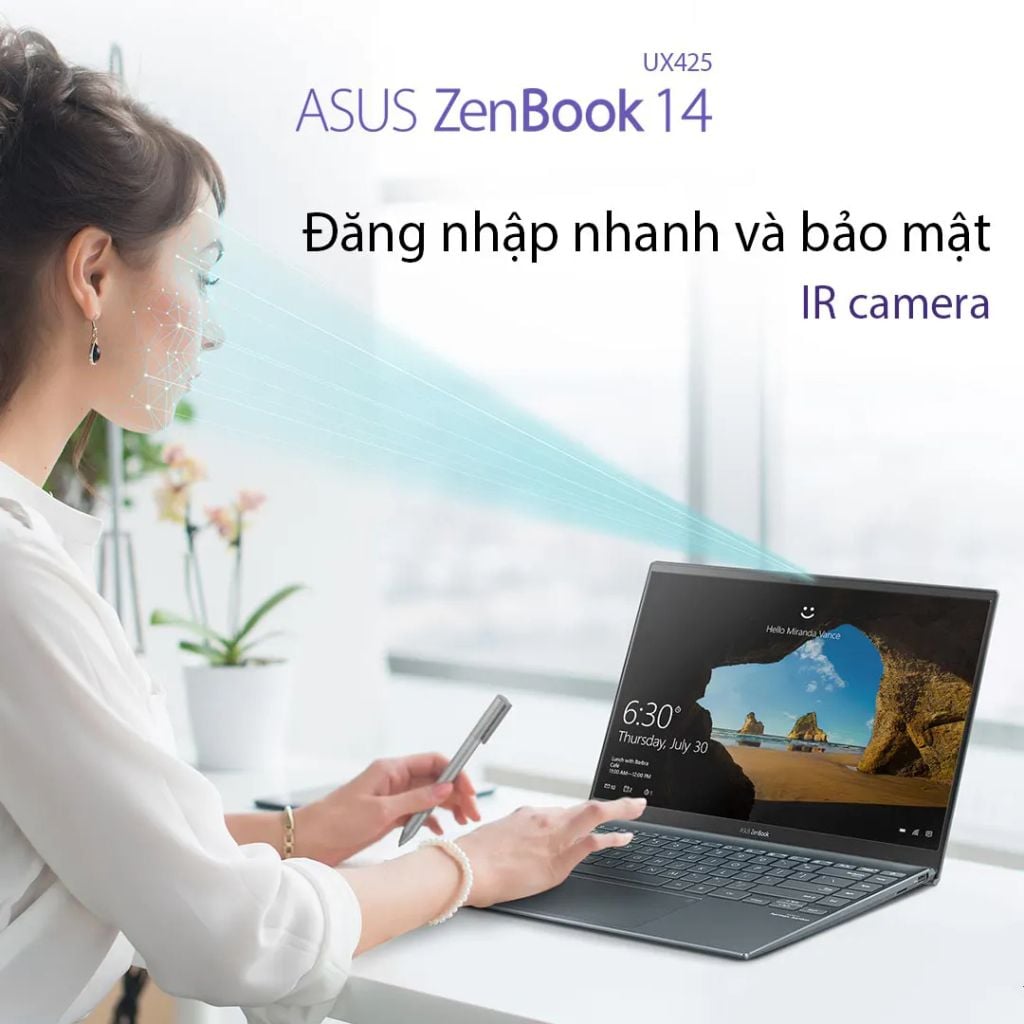 Laptop ASUS Zenbook UX425E - KI439T | Core i7 1165G7 | RAM 16GB | SSD 512GB |14 inch FHD