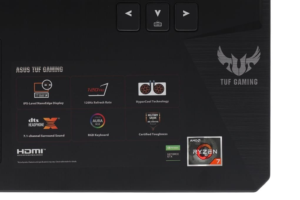 Laptop Gaming ASUS FX505D | Ryzen 7 3750H | Ram 16GB | SSD 512GB | VGA GTX 1650 | 15.6 inch | FHD