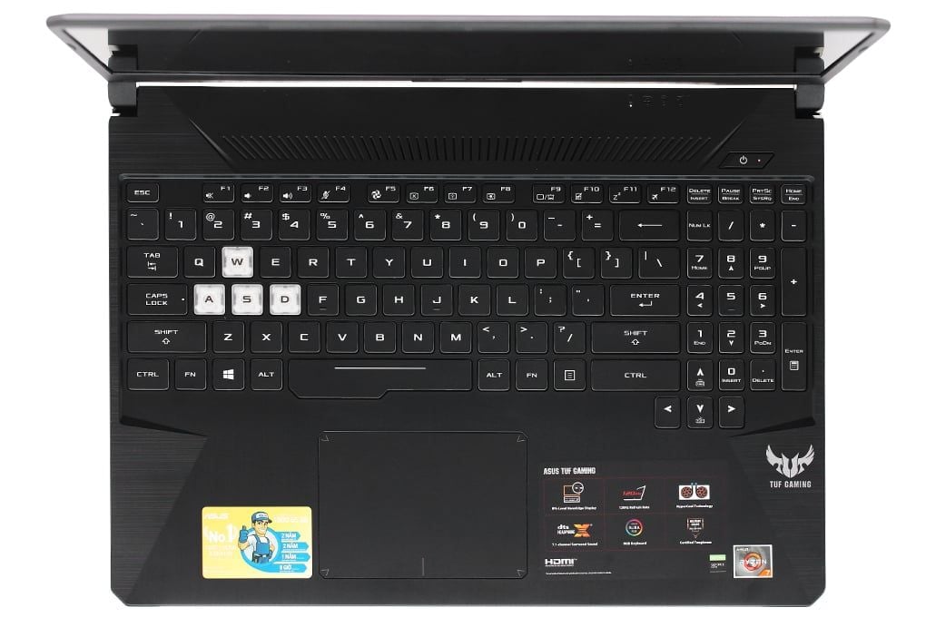 Laptop Gaming ASUS FX505D | Ryzen 7 3750H | Ram 16GB | SSD 512GB | VGA GTX 1650 | 15.6 inch | FHD