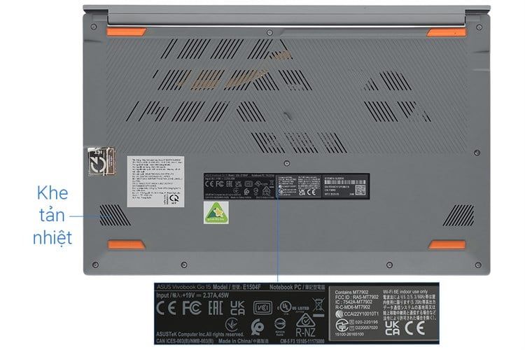 Laptop Asus Vivobook Go 15 E1504FA - NJ776W | R5 7520U | RAM 16GB | SSD 512GB | 15.6 inch | Full HD